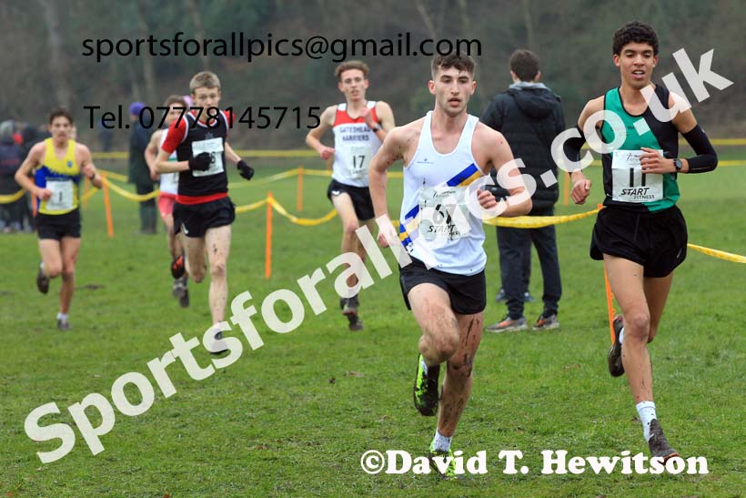 Junior Mens 2023 Northern Cross Country Champs., Witton Park, Blackburn. Photo: David T. Hewitson/Sports for All Pics